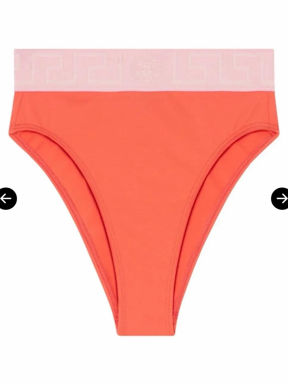 Versace Vita Colourblock Bikini Bottom